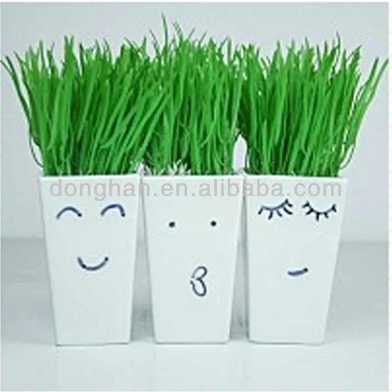 Ceramic Home Decorative Items The Smiley Face Modern Vase