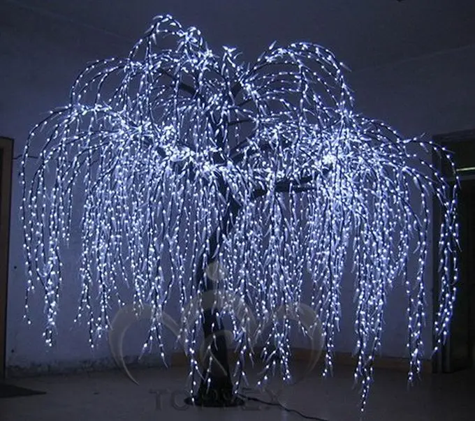 New Model Led Weeping Willow Artificial Lighted Trees Buy Artificial