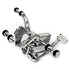 Custom billet aluminum foot pegs for Harley Davidson Softail