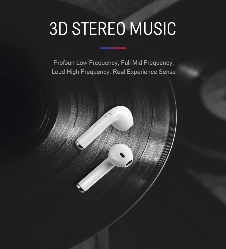 i7 Bluetooth Wireless Headset