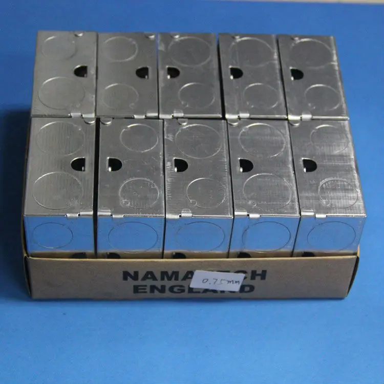 Wholesale Bs Gi Back Box Bs4662 Gi Box 3x3 3x6 1gang 2gang Buy 2gang