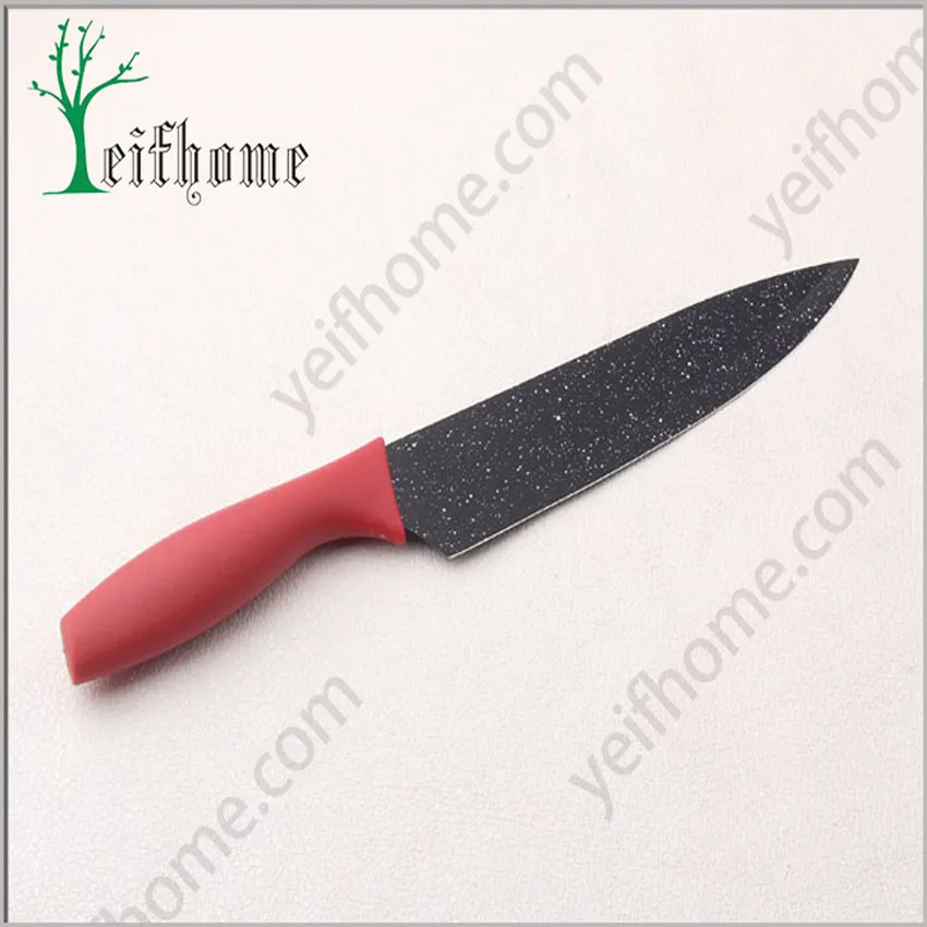 New silicone handle Non-stick Knives