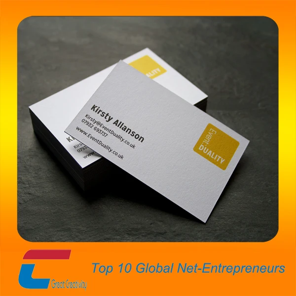 350gsm Cotton Paper Business Card / Letterpress Business Cards Buy