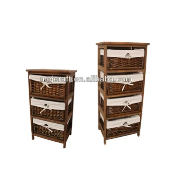 Utility Home Storage Furniture Wood Wicker Drawers Cabinet Buy