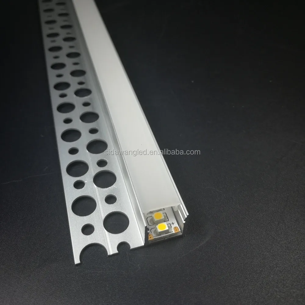 SDW056 Marble Edge LED Strip Light Diffuser & Bathroom Vanity Lighting