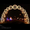 Toprexdecor LED holiday decoration street arch light