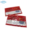OEM small clear plastic window ziplock bag fishing bait package