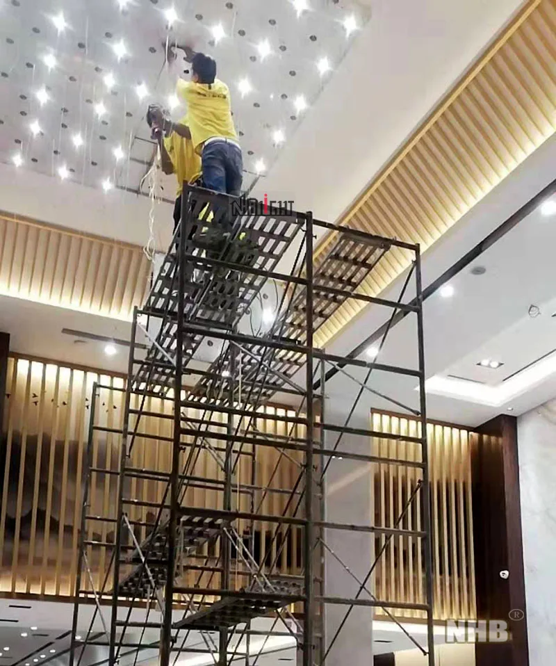 Large customize lamp art glass chandelier and the hotel villa engineering lamp for the foyer