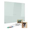 High quality Magnetic Glass writing board for office home use 100*100cm