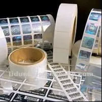 2D/3d holographic security tamper evident protection label for Warm air blower