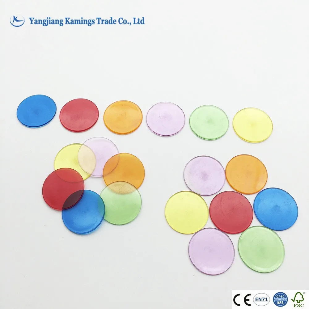 Wholesale Clear Plastic Bingo Chips Board Game Tokens Pieces - Buy ...