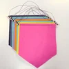 Wholesale Sport Custom Logo Printing Design Triangle Felt Pennant Flags
