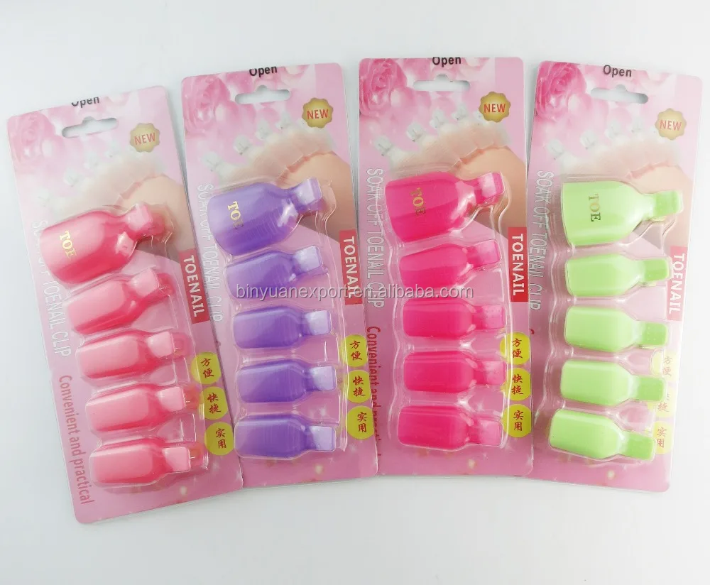 Mix Color Nail Art Remover Tool Bin Nail Reusable Keeper Buy Bin Nail