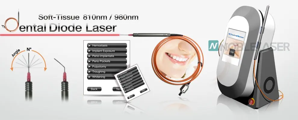 Лазер мягкий звук. 980 НМ для стоматологического.