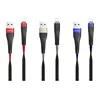 HOCO U39 Slender Charging Data Cable Laser Engraved Logo Joint USB Cable for Apple Interface Devices