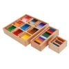 learning toys Montessori Materials teaching aids Color Tablets three boxes