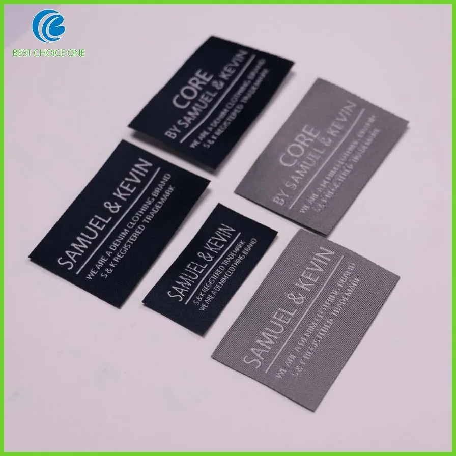 Wholesale Soft Material Woven Clothing Label,Damask Woven Label - Buy ...