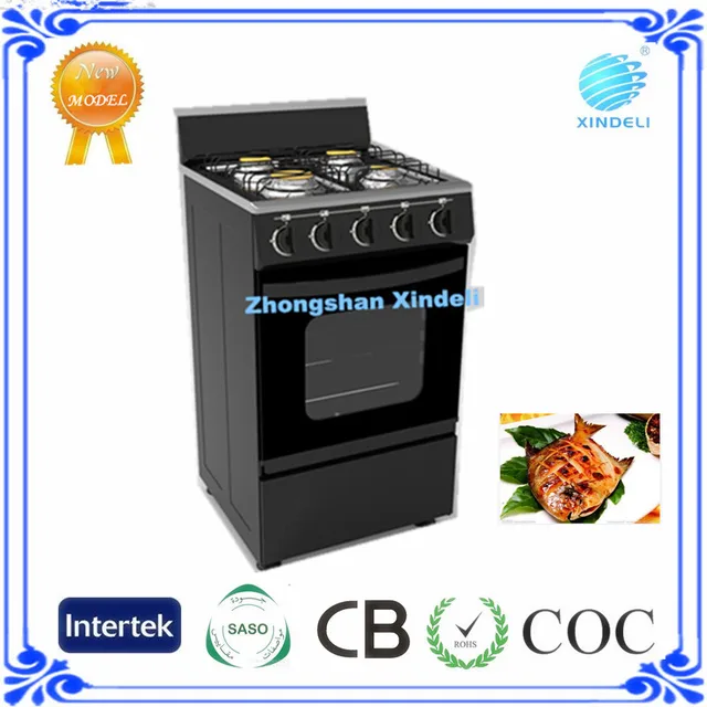 low price cheap gas cooker with oven gas stove oven 4 stove with