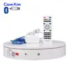 ComXim 32cm White Remote Bluetooth PC Control Small Accessories 360 Degree Shooting Electric Turntable Photography Studio