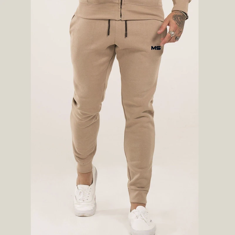 tan mens joggers