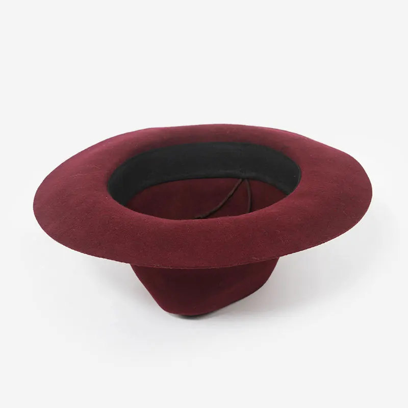 Wide Brim Gangster Party Jazz Trilby Hat