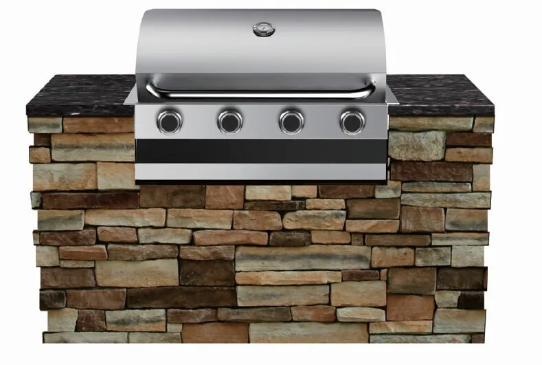 4 Burner Outdoor Built In Grills Diy Built In Bbq Grill Buy Outdoor