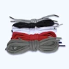Factory Customize Color Soft Polyester Shoelace Cord With Plastic Aglet