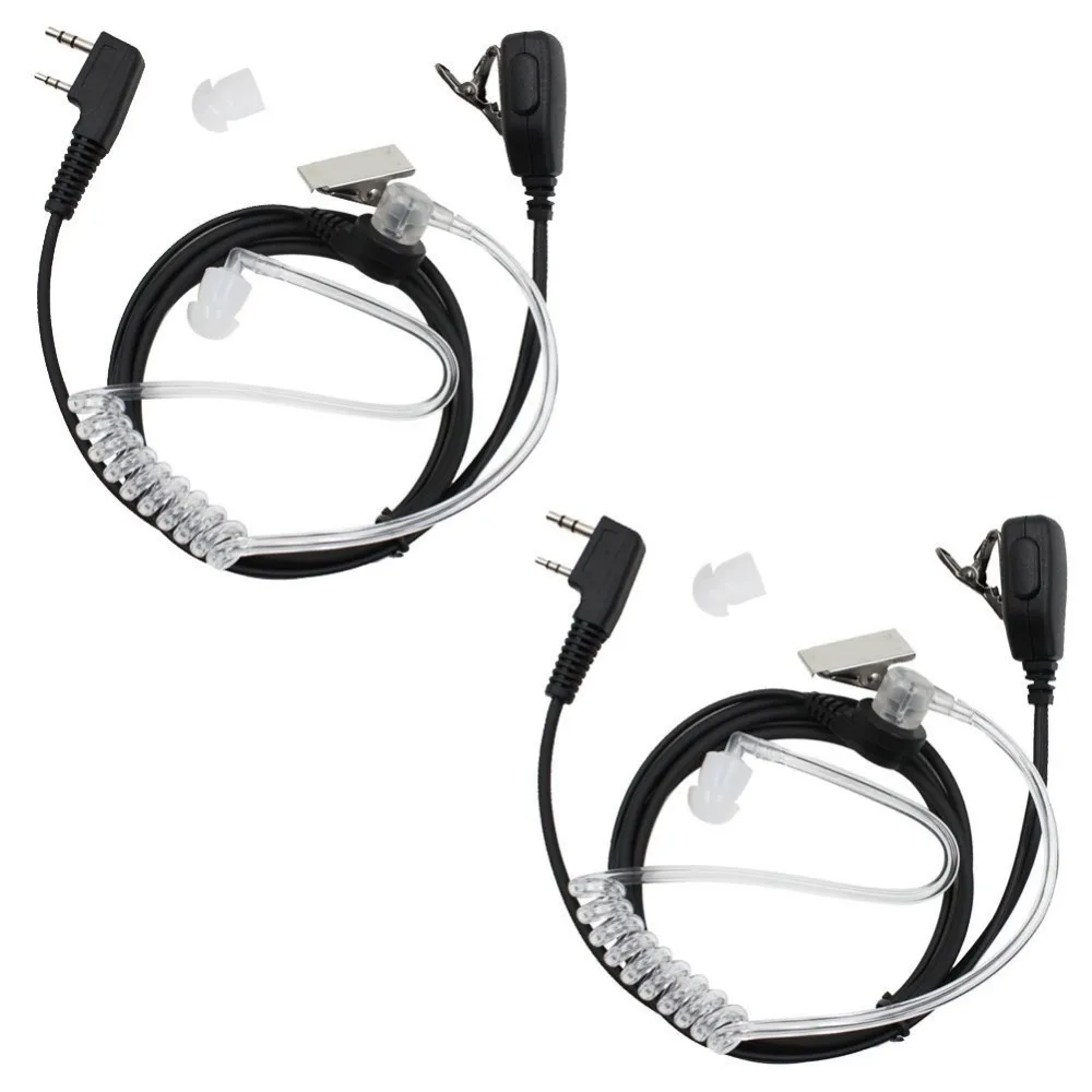 FBI Style Earpiece Air Tube Security Noise Isolating In Ear