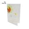 Colorful fresh fruit printing led best wishes card