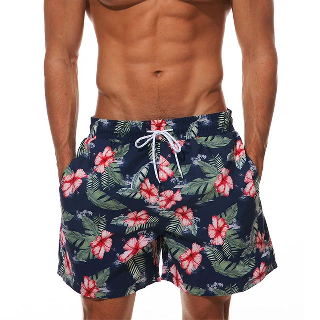 Swimwear Beachwear Custom Design Hawaii Men Plus Size Swimwear Board ...
