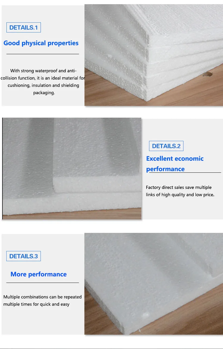 Manufacturers Supply High Quality Insulation Foam Board Eps Exterior