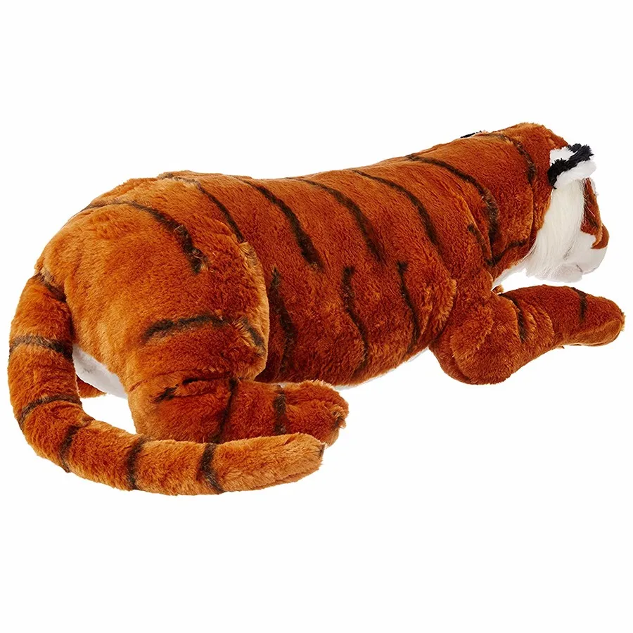 B846 Realistic Jumbo Tiger Plush Giant Stuffed Animal Toy Kids Gift ...