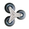 stair climbing wheel 3*6" solid wheel furniture trolley dolly usage for export