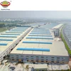 Fire proof super large span light steel hangar structure