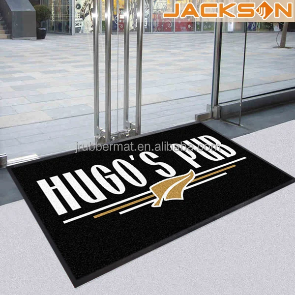 Washable Indoor Outdoor Low Profile Doormat With Custom Printed Logo Buy Washable Doormat Low Profile Doormat Custom Printed Doormat Product On