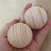 Aroma Scented Fragrant Wood Wooden Balls 4cm Natural for Home Office