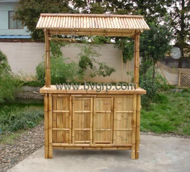 Wholesales Professional Factory Price Outdoor Bamboo Counter Bamboo Tiki Bar With Chairs Buy Bambu Tiki Bar Dengan Kursi Bambu Tiki Bar Bambu Tiki Bar Dengan 2 Kursi Product On Alibaba Com