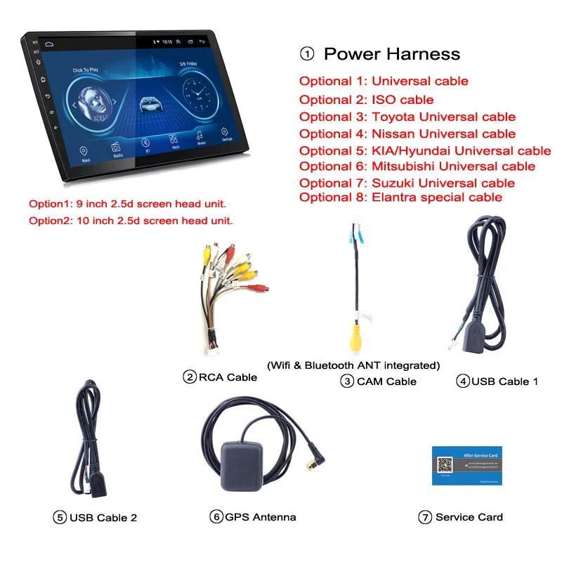 head unit options
