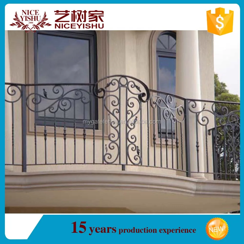 Decorativo balcón barandilla diseños, Barandillas de seguridad para