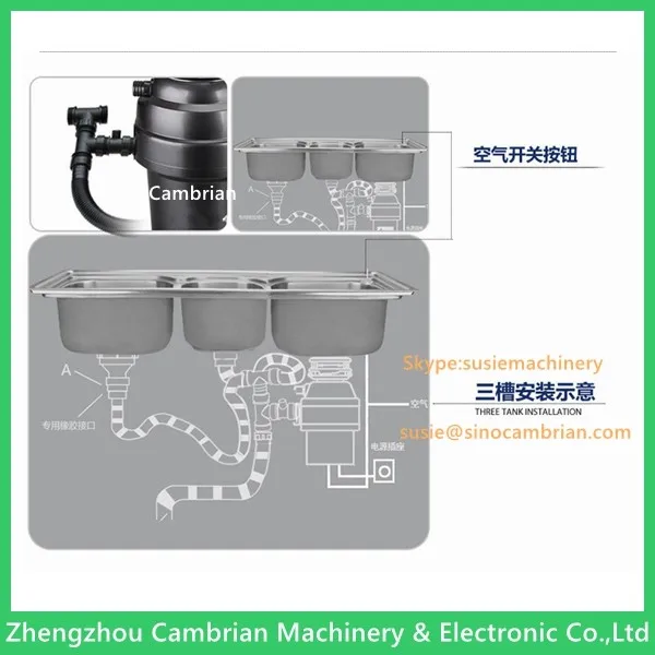 household kitchen food waste decomposer machine