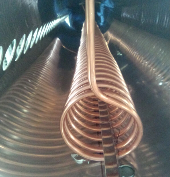 2015 Preheated Copper Coil Solar Water Heater Gravity Closed Loop