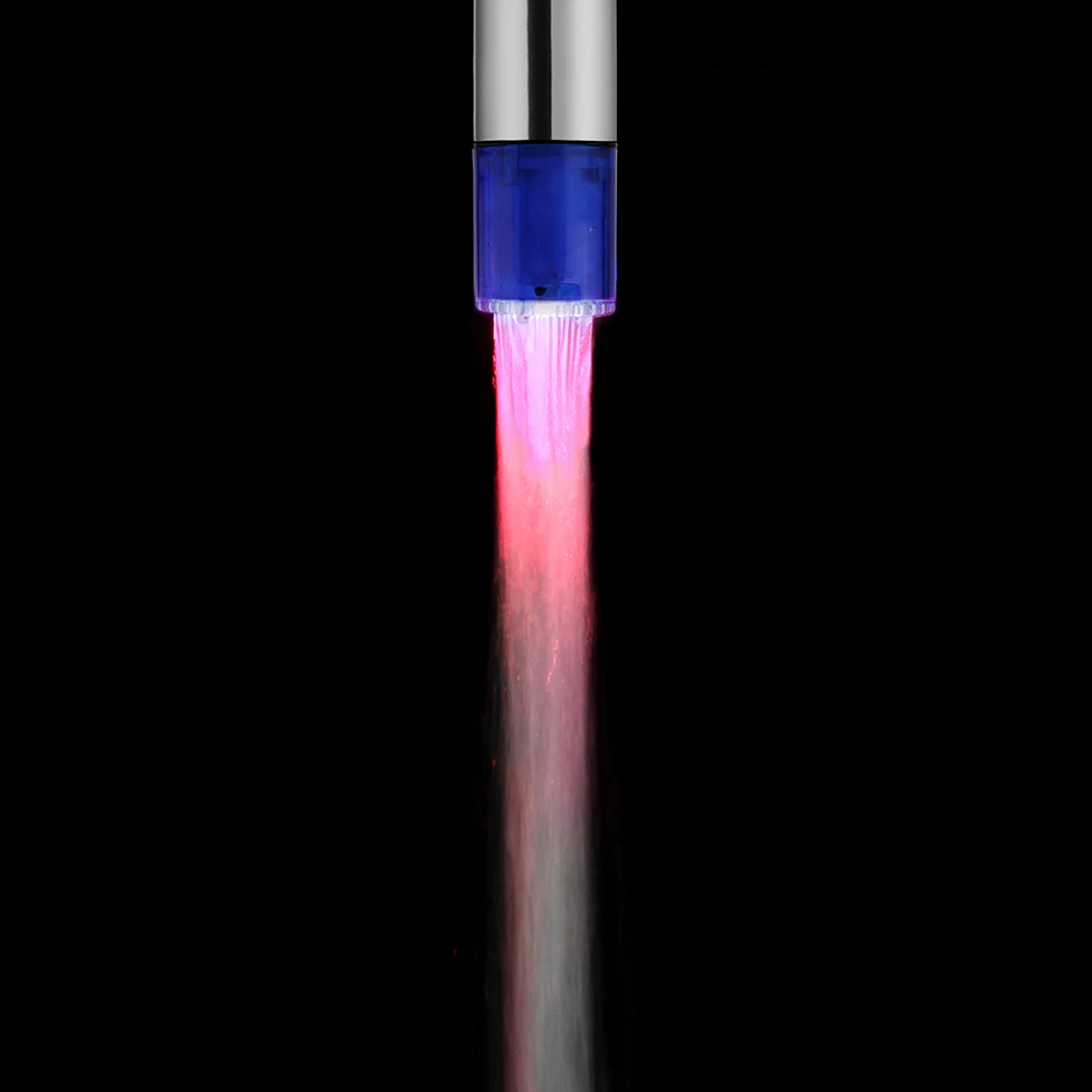 Led Water Faucet Kitchen Mixer Taps In Bathroom Accessories Water Filter