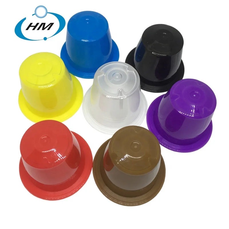 Empty Plastic Nespresso Pods Coffee Capsule Compatible For Filling And