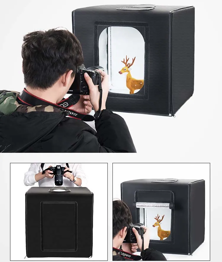 60*60*60cm Camera Accessories Professional Photography Equipment Kit ...