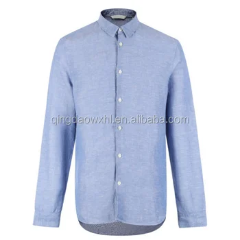 camisas color azul marino