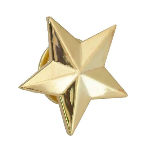 Gold Star Shape Metal Lapel Pin - Buy Star Shape Metal Lapel Pin,Metal ...