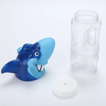 shark shaker bottle