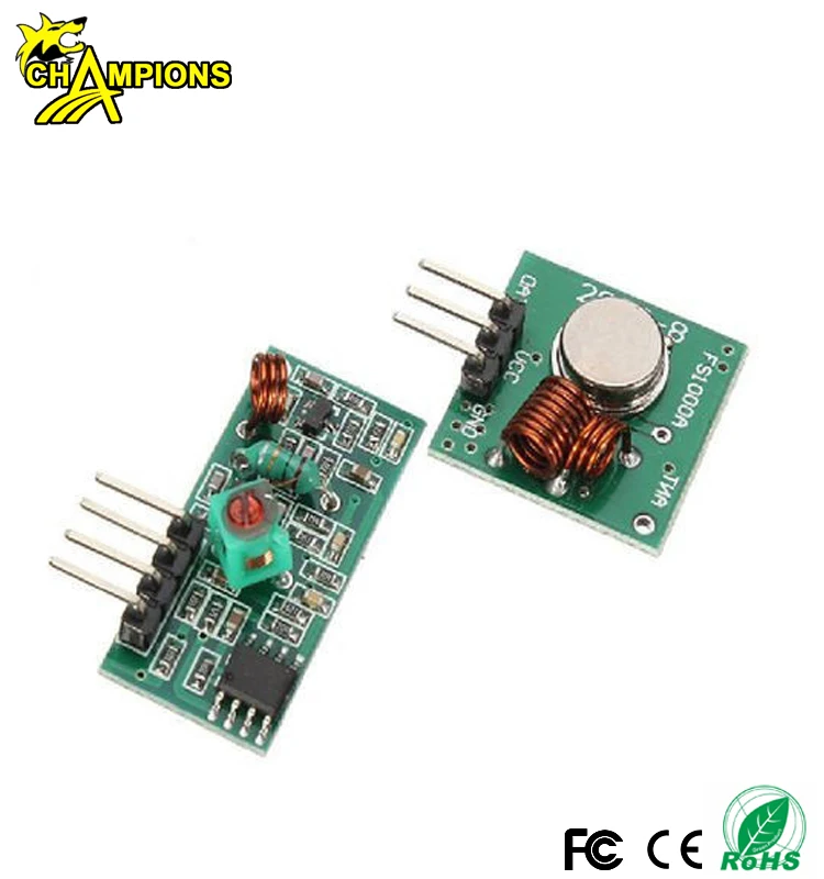 433mhz Rf Wireless Transmitter Module And Receiver Kit Buy Fsk