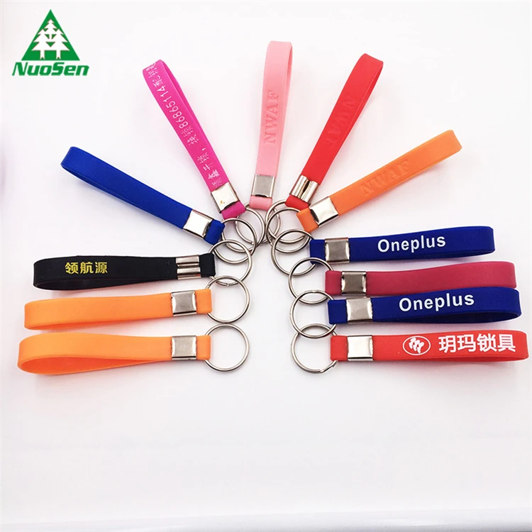 Silicone Band Key Chain For Key Keychain Made Of Silicone Buy