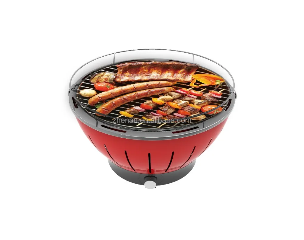 Garden And Outdoor Convenient Smokeless Battery Usage Charcoal Bbq